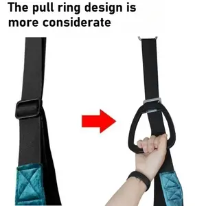 Professional adjustable neck traction belt support light tension design Ergonomic fit cervical spine office home gym travel universal durable cervical spine relaxation artifact holiday gift