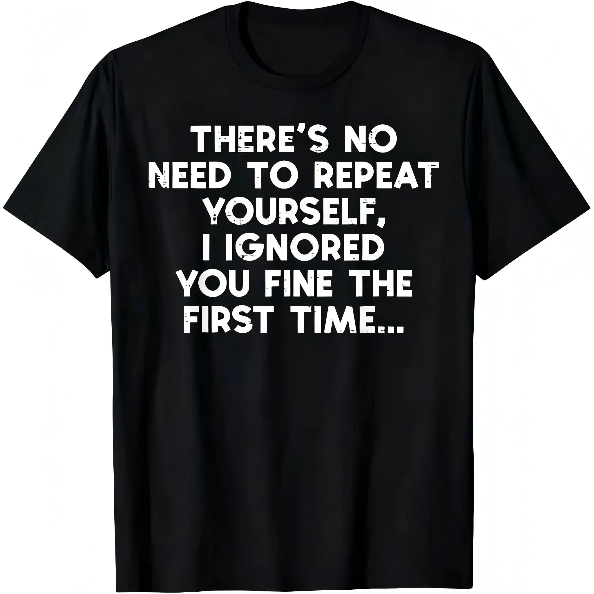 Men's Classic Short-Sleeve Menswear T-Shirt - Unisex Funny Sarcasm Graphic Top, Soft Cotton, Breathable, All-Season Regular Fit, Casual Round Neck, Machine Washable, Everyday Wear Gag Gift, Shortsleeve
