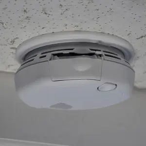Fake Smoke Detector with Dual Wi-Fi 120 Degree Lens Night Vision Cameras for Home & Business Security Monitoring