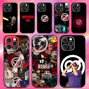 Jop Fuerza Regida Protective Soft Silicone Black Phone Case - Customized Shockproof Cover Casing for iPhone 17,16,15,14,13,12,11,Pro,Max,Plus,X,XS & Handheld Devices