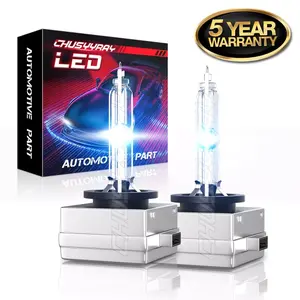 FIT Lincoln MKS 2009 2010 2011 2012 2013 2014 2015 2016 Pair D3S Front HID Headlights Bulbs Kit High/Low Beam