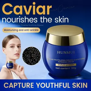 Caviar Collagen Face Cream Deep Moisturizing Hydrating Intensive Firming Smoothing Anti Aging Skincare for Dry and Mature Skin Collagen Complex Moisturizer