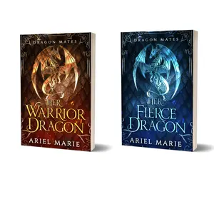 Dragon Mates: A M/F Dragon Shifter Romance Series Book Bundle- written by Ariel Marie--signed paperbacks books