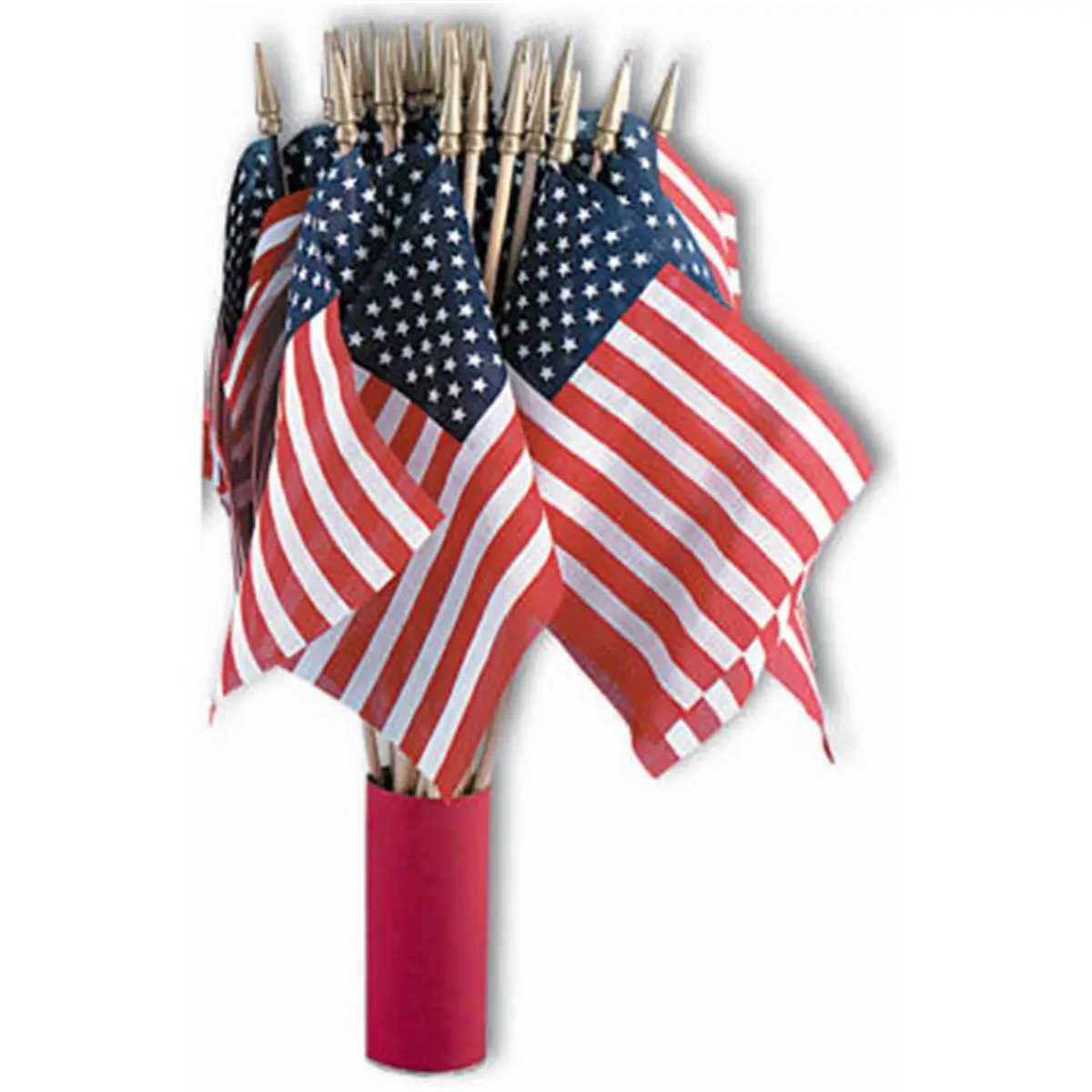 Annin Flagmakers 41192 4 x 6 in. US Hand Flag- Pack Of 48