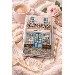 Cozy Bookstore Kindle Insert