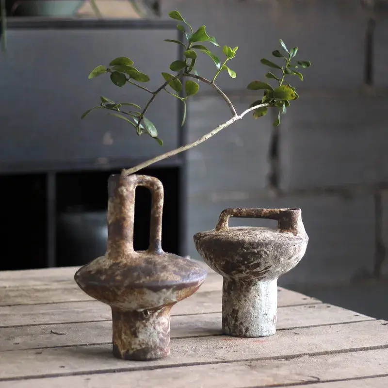 Wabi Sabi Essence - Rustic Handmade Vases