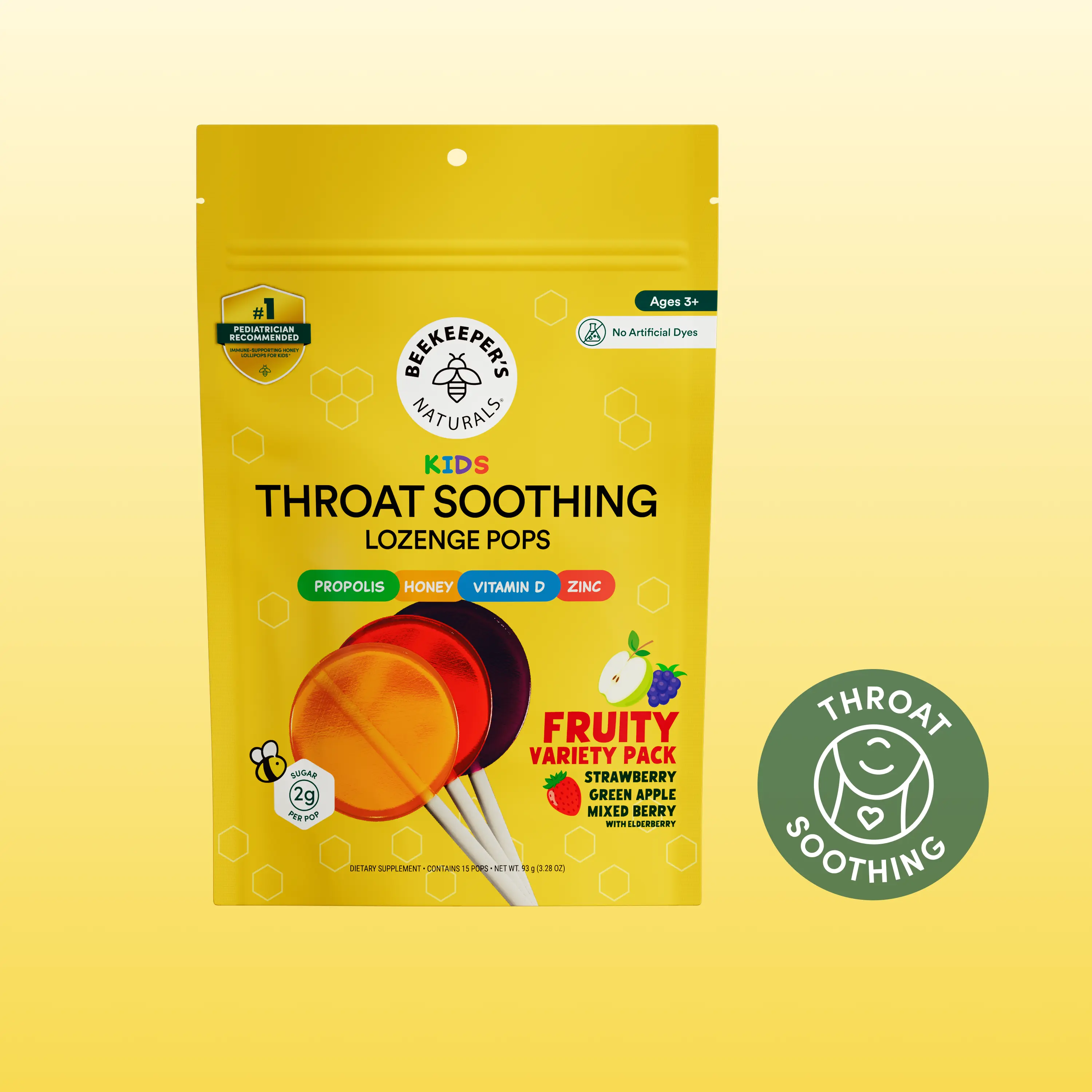 Kid’s Throat Soothing Lollipops