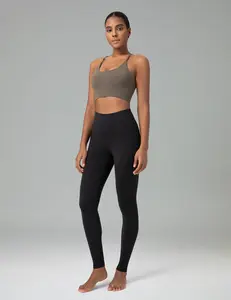 Colorfulkoala Women's Dreamlux Side Pockets Thermal Buttery Soft Leggings legs | Solid Color High Waisted Yoga Pants | Comfortable Stretchy Breathable and Moisture-Wicking | Perfect for Workout Fitness Running and Lounge