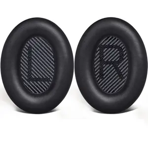 Replacement Earpads Cushions for Bose QuietComfort 35 & Quiet Comfort 35 II, Headphones Ear Pads for Bose QC35/QC35II/25/15 QC2 / Ae2 / Ae2i / Ae2W / Sound Link/Sound True, Headset