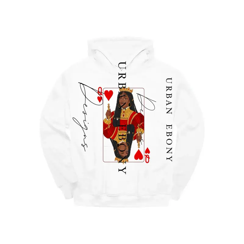 Queen hoodie by Urban Ebony Designs
