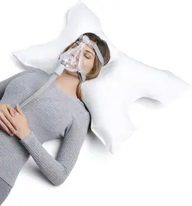 CPAP Pillow by Pillows with a Purpose - Jumbo Size with Cooling Fabric - Unqiue Design with Contoured Cut-Outs - Hypoallergenic with Cover Included