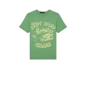 Junk Food Mickey And Minnie Hot Rod T-Shirt in Peridot