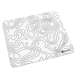 ATTACK SHARK CM02 Gaming Mouse Pad for Esports Speed Large Mouse mats for Desk Waterproof Surface Stitched Edges and Anti-Slip Rubber Base Size L Laminate 17.72” x 15.75” x 0.16”