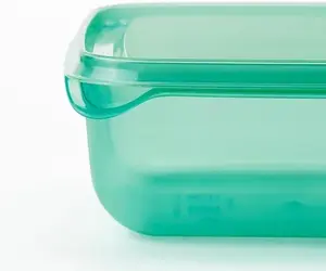 IKEA PRUTA Food Storage Container Set (Pack of 5 Sets – 17 Pieces Each) with Lids, Green – BPA-Free Kitchen Storage Solution