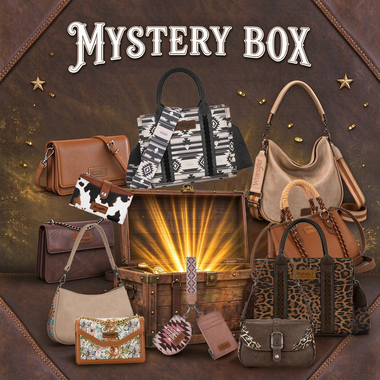 Wrangler Mystery Box Women's Crossbody & Shoulder Bags