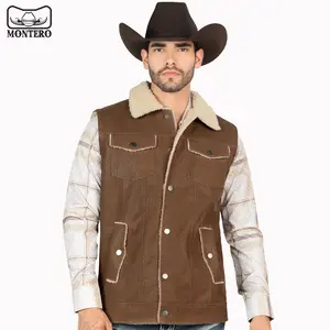 MONTERO Mens Vest Premium Quality Fur Lined MT0893 Camel For Men