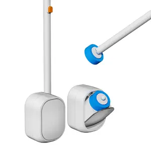 Toilet Scrubber Kit with Self-Cleaning Disposable Pads – No Pre-Rinse, No Mess, No Odor , Simplifies Bathroom Hygiene