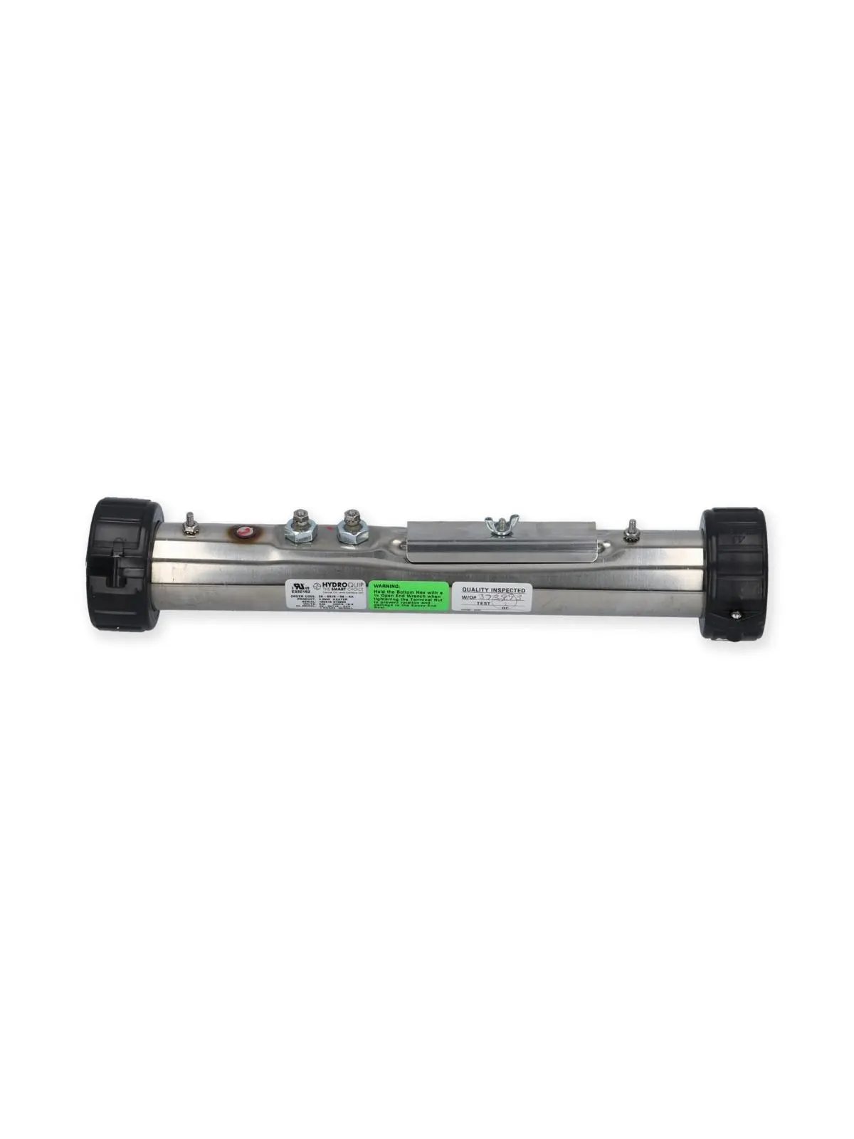 HydroQuip 26-0315-5S-KA 4.0KW 230V Flo-Thru Heater Assembly with Tailpiece, 2x15 in. - For Swimming Pools Maintaining
