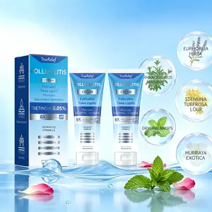 TrueRelief Folliculitis Soothing Cream 120g – Anti-Bacterial Hair Follicle Care for Scalp, Face & Body – Gentle Skin Calming & Redness Support Formula