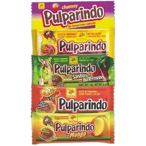 Pulparindo de Tamarindo Natural. Sabor Mango, Sandía, Original, Chamoy o Xtra Picante!