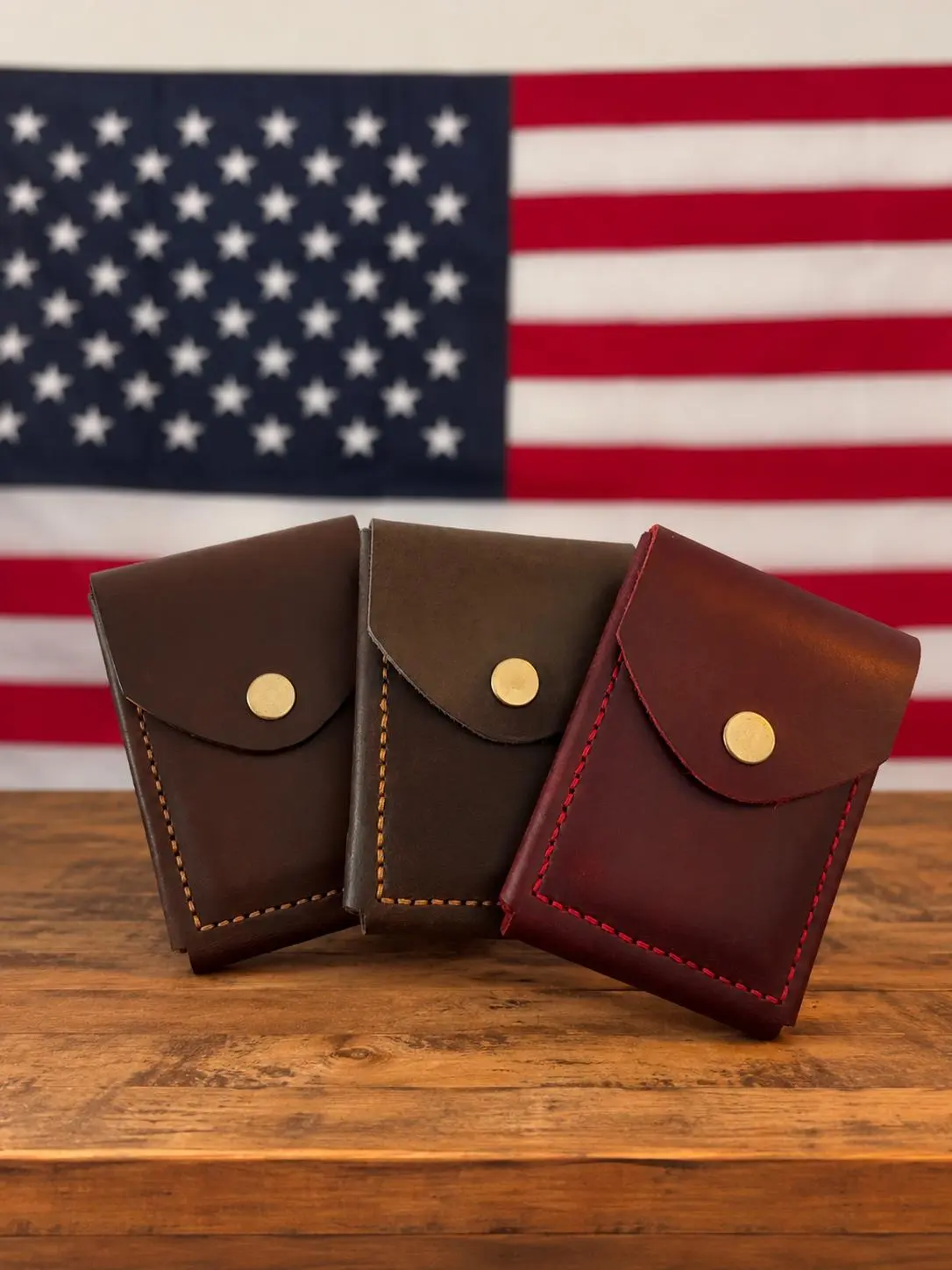 Heritage Vertical Leather Wallet, Handmade Slim Minimalist Cash Wallet, Wax Pull-Up Leather Heritage Vertical Leather Wallet, Handmade Slim Minimalist Cash Wallet, Wax Pull-Up Leather