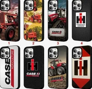 Iconic Case IH Tractor Tough Phone Case, International Harvester Design, Shockproof Heavy Duty Drop Protection, Durable Protective Cover, Perfect Gift for Farmers & Enthusiasts, for iPhone 11 12 13 14 15 16 17 Pro Max Plus