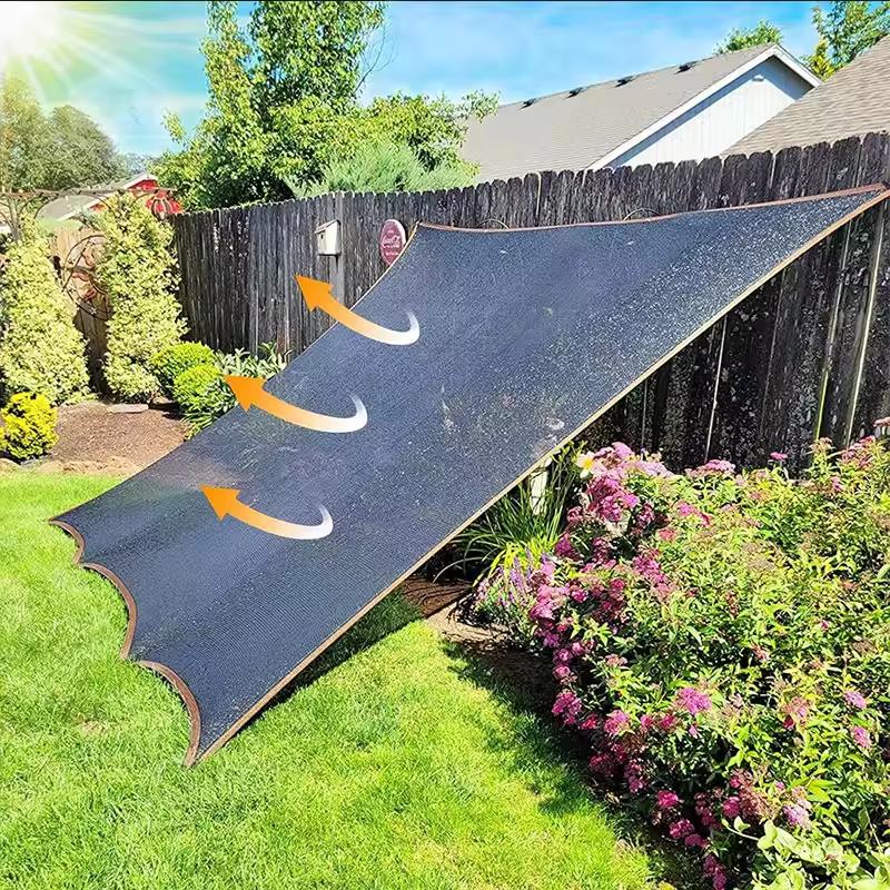 Sun Shade Cloth 90% UV Block 10x13FT, Heavy Duty Mesh Shade Net with Reinforced Grommets for Patio Garden Pergola Greenhouse, Summer Shade Essential, Mother’s Day Outdoor Gift