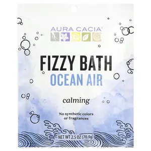 Aura Cacia Fizzy Bath, Ocean Air, 2.5 oz (70.9 g)