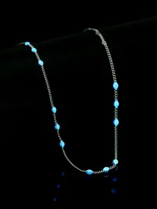 Glow in The Dark Necklace for Women, Fashion Luminous Necklace for Party, Daily Clothing Decor, Trendy All-match & Exquisite Jewelry for Birthday Gift