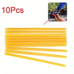 10Pcs High-Adhesive Hot Melt Glue Sticks (7*270mm) - Automotive Dent Repair Tool for Car Hail Removal, DIY Car Body Repairs