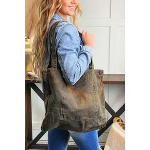 Camo Canvas Tote