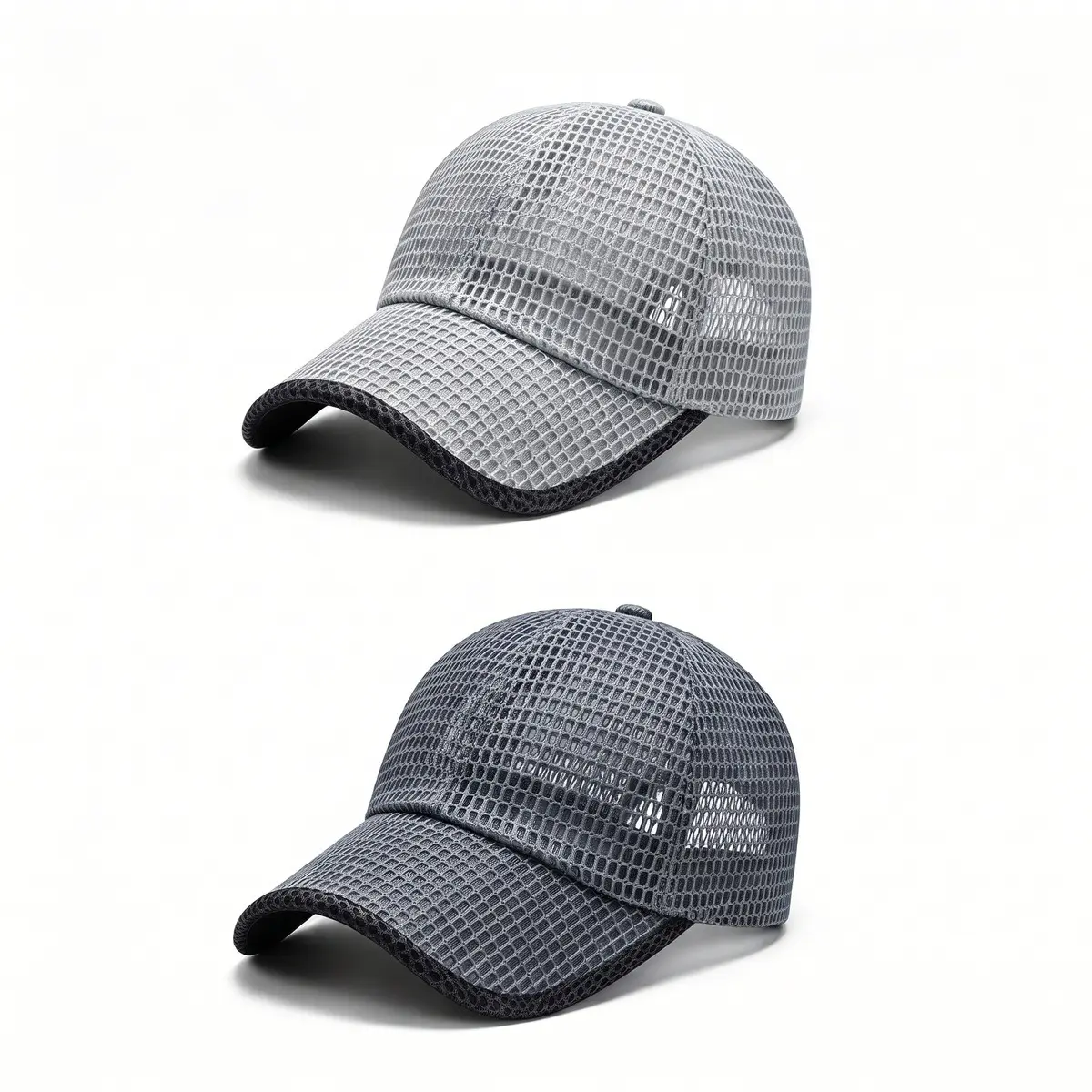 2-Pack Men's  Mesh Beanie Cap - Adjustable Cooling Casual Men's Accessory with Mesh Netting, Collapsible Design for Outdoor Use, Men's Accessories (For Fishing, Hiking)