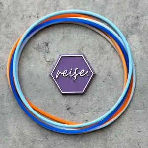 "For Real Life” / Silicone Stacking Bracelets / Moments Collection Stack