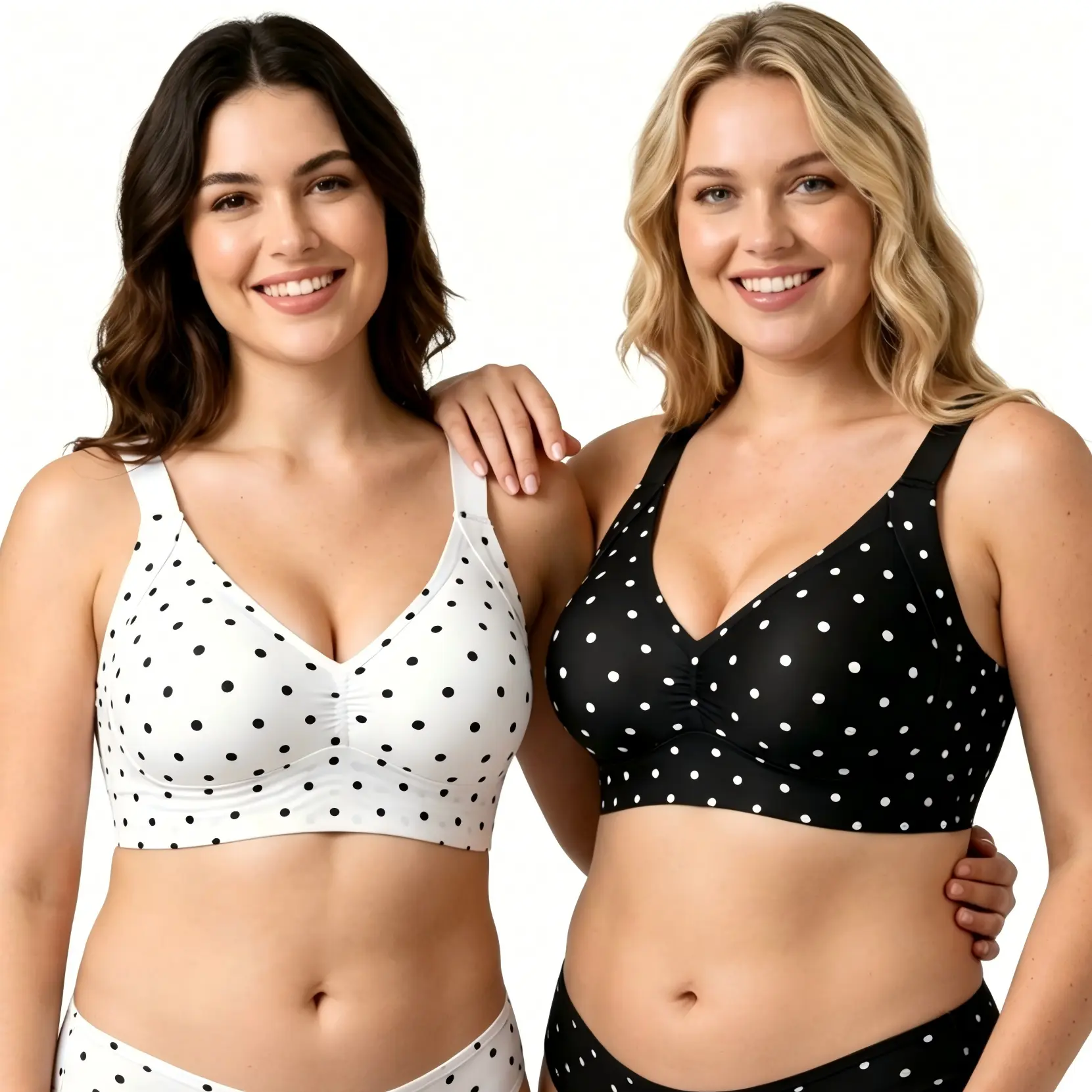 Women's Jelly Wireless Push-Up Seamless T-Shirt Bra Comfortable Wireless bra Full Coverage No Underwire Everyday Bras for large bust
