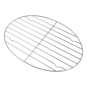 Harolds Kitchen 43190 8 x 12 in. Oval Roast Rack