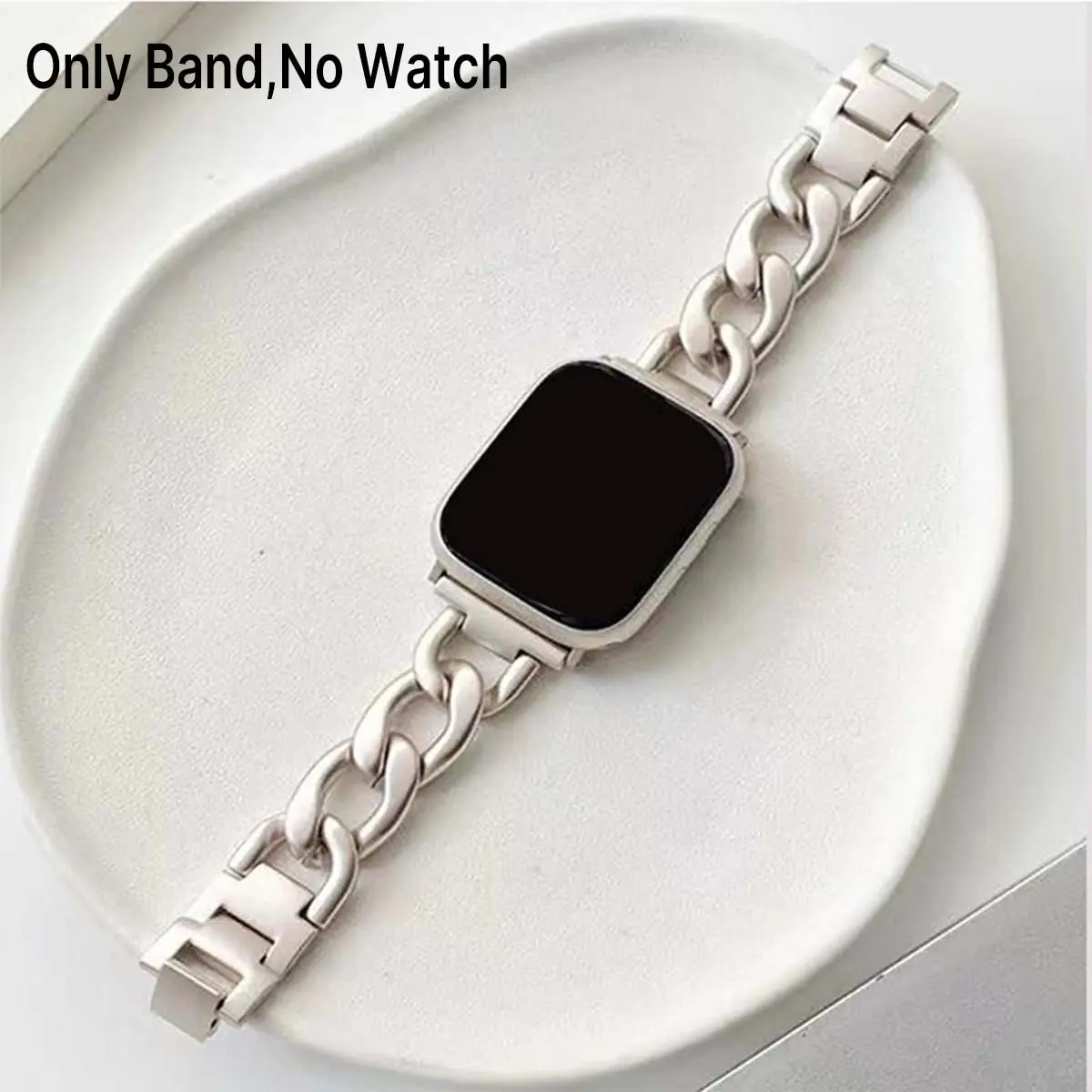 Watch Band, 1 Count Adjustable Length Replacement Straps with Anti-dropping Damping Strip, Smart Watch Bands Compatible with Ultra SE 8 7 6 5 4 3 2 1 Series, Smartwatch Strap, Wearable Accessory, Wearable Tech Accessories