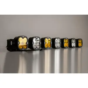 Baja Designs Prinsu/Sherpa Roof Rack 7 XL Linkable Light Bar Kit For 4Runner