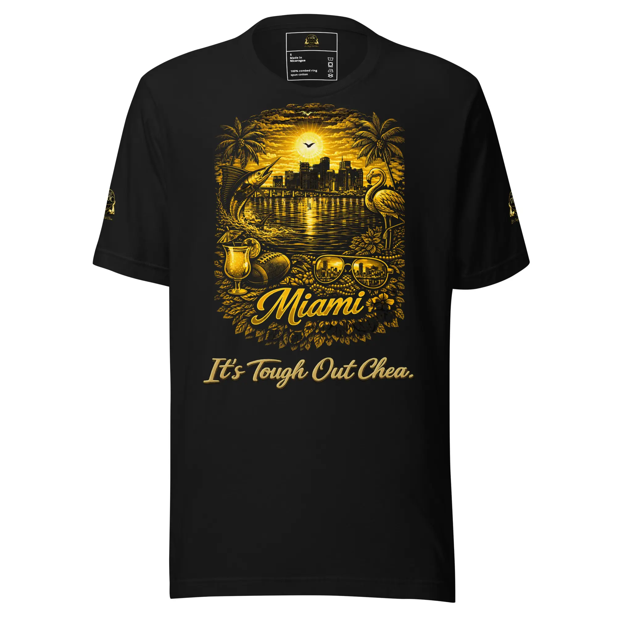 Miami “It’s Tough Out Chea” Lightweight T-Shirt