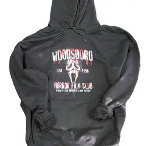 Ghost Halloween embroidery sweater