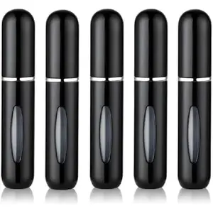 5 count Cologne Travel Bottle, Perfume Travel Refillable, Perfume Atomizer, Mini Spray Bottle and Small Cologne Sprayer for Daily Use