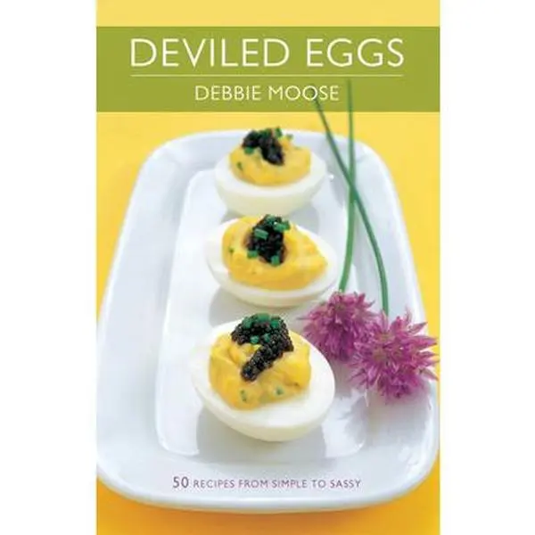 USED Book - Deviled Eggs: 50 Recipes from Simple to Sassy by Moose, Debbie (Hardcover) - english