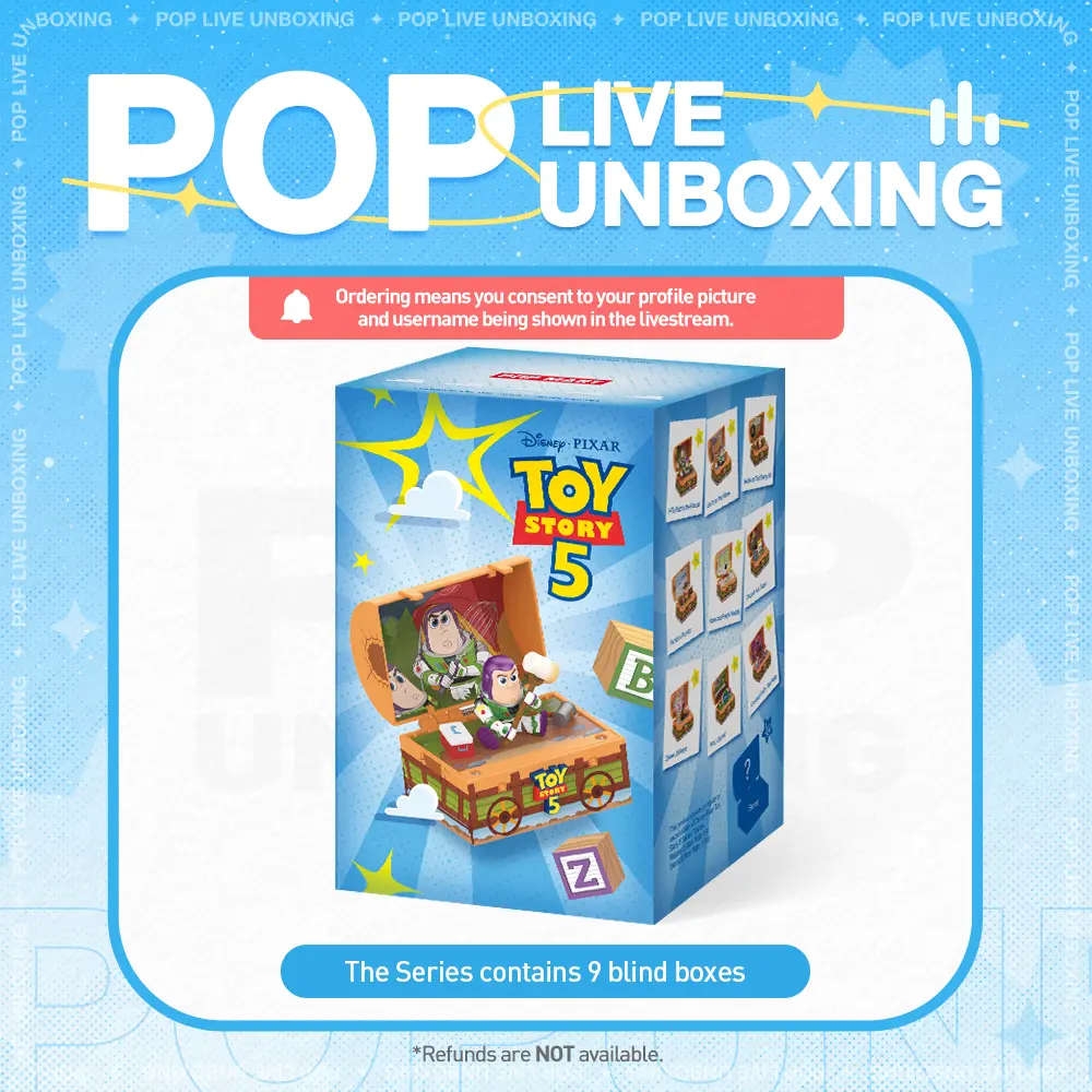 [POP NOW] POP MART Disney/Pixar Toy Story 5 Series Figures Blind Box