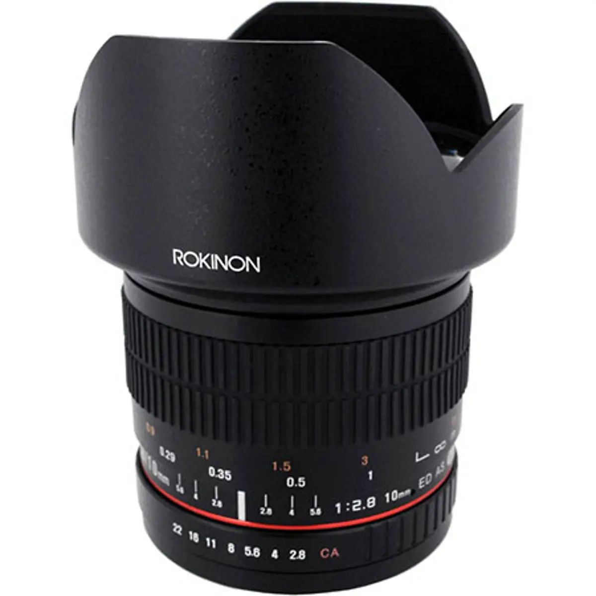 Rokinon 10mm f/2.8 ED AS NCS CS Lens for Sony E Mount (NEX Mirrorless Cameras), Manual Focus