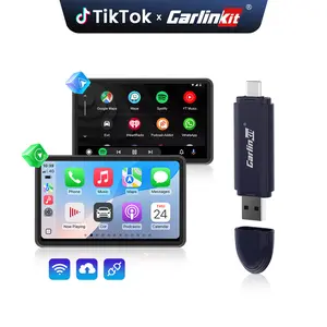 Wireless CarPlay Adapter CarlinKit Mini SE Pro 2-in-1 for CarPlay/Android Auto Dongle, Convert Wired to Wireless - Stability Automatic Connection, Easy Setup & Compatibility Cars from 2016. Smart Chip Stylish Design