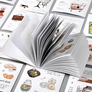 Vintage Style Sticker Book, 50pcs/set Scrapbook Materials Scrapbooking & Journal Making Material Paper, DIY Decorative Sticker for Stationery & Computer & Water Bottle, Art Stickers