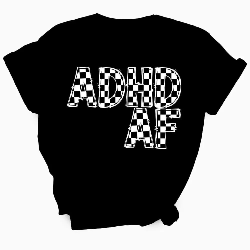 ADHD AF TShirt - Official Lyndseydotw Merch