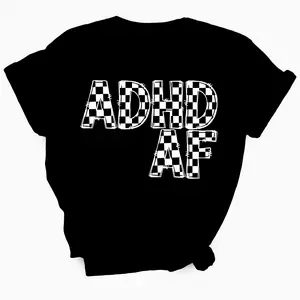 ADHD AF TShirt - Official Lyndseydotw Merch