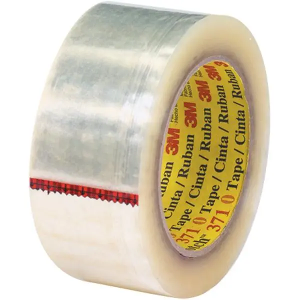 Box Partners T902371 2 in. x 110 yds. Clear 3M- 371 Carton Sealing Tape