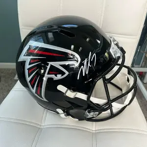 Michael Vick Signed/Autographed Falcons Full Size Replica Helmet JSA