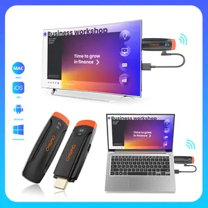 Wireless HDMI Transmitter & Receiver, 4K to 1080P, 196FT Range, for Laptop Tablet TV Box Wireless Streaming to Monitor